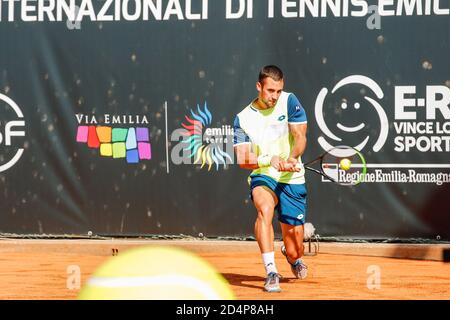 Aslo Djere durante l'ATP Challenger 125 - internazionali Emilia Romagna, Tennis Internationals, parma, Italy, 09 Oct 2020 Credit: LM/Roberta Corradin Foto Stock