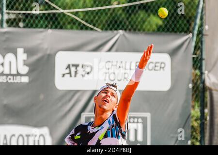 Lexei Popyrin durante l'ATP Challenger 125 - internazionali Emilia Romagna, Tennis internazionali, parma, Italia, 09 Oct 2020 Credit: LM/Roberta Corradin Foto Stock