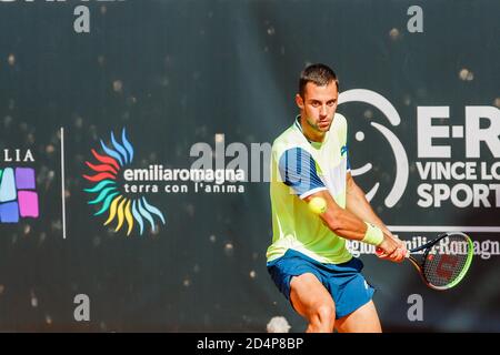 Aslo Djere durante l'ATP Challenger 125 - internazionali Emilia Romagna, Tennis Internationals, parma, Italy, 09 Oct 2020 Credit: LM/Roberta Corradin Foto Stock