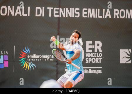 Salvatore Caruso durante l'ATP Challenger 125 - internazionali Emilia Romagna, Tennis internazionali a parma, Ottobre 09 2020 Foto Stock