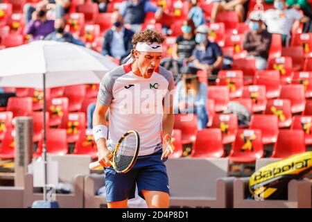 Marco Cecchinato durante l'ATP Challenger 125 - internazionali Emilia Romagna, Tennis internazionali a parma, Ottobre 09 2020 Foto Stock