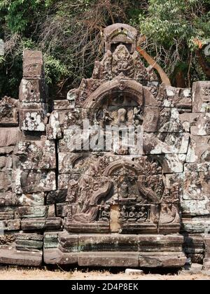 Neak Pean Royal Reservoir, Siem Reap Province, Angkor's Temple Complex Sito Patrimonio dell'Umanità dall'UNESCO nel 1192, costruito dal re Jayavarman V. Foto Stock