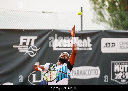 rances Tiafoe durante l'ATP Challenger 125 - internazionali Emilia Romagna, Tennis Internationals, parma, Italy, 09 Oct 2020 Credit: LM/Roberta Corradin Foto Stock