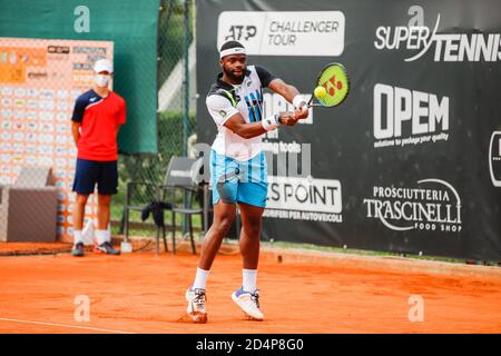 rances Tiafoe durante l'ATP Challenger 125 - internazionali Emilia Romagna, Tennis Internationals, parma, Italy, 09 Oct 2020 Credit: LM/Roberta Corradin Foto Stock