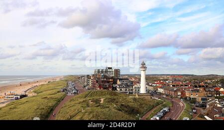 Egmond aan Zee. Mare del Nord, Paesi Bassi. Foto Stock