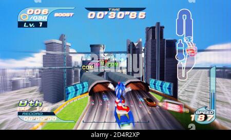 Sonic Riders - Sony PlayStation 2 PS2 - uso editoriale solo Foto Stock