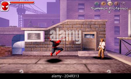 Spider-Man - Web of Shadows - Sony PlayStation 2 PS2 - solo per uso editoriale Foto Stock