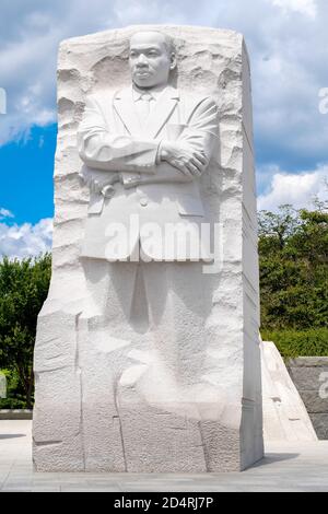 Il Martin Luther King Jr. National Memorial a Washington D.C. Foto Stock