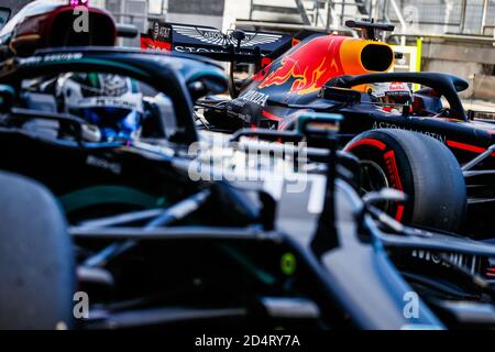 ERSTAPPEN Max (NED), Aston Martin Red Bull Racing Honda RB16, ritratto durante la Formula 1 Aramco Grosser Preis Der Eifel 2020, Gran Premio di Eifel, fr Foto Stock