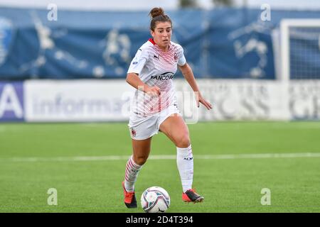 Empoli, Italia. 10 Ott 2020. Valentina Bergamaschi (Milano) durante Empoli Ladies vs AC Milano, Campionato Italiano di Calcio Serie A Donne a empoli, Italia, Ottobre 10 2020 Credit: Independent Photo Agency/Alamy Live News Foto Stock