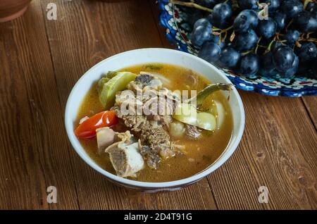 Balbacua - stufato di manzo filippino a base di manzo, parti di manzo ricche di collagene Foto Stock