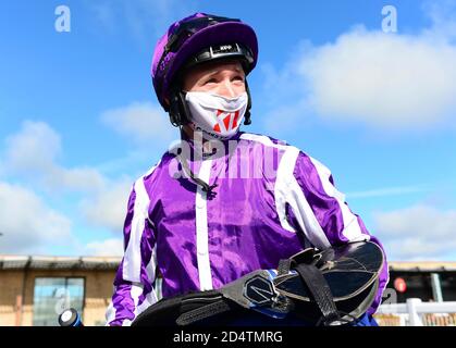 Colin Keane a bordo di Khartoum dopo aver vinto il Curragh dove i campioni sono fatti Maiden durante il Paddy Power Irish Cesarewitch Day all'ippodromo di Curragh. Data immagine: Domenica 11 ottobre 2020. Guarda la storia della PA CHE CORRE Curragh. Il credito fotografico dovrebbe essere: Cavo PA Foto Stock