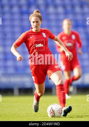 Rebecca Holloway della città di Birmingham durante la partita della Super League delle donne fa allo stadio Madejski, Reading. Foto Stock