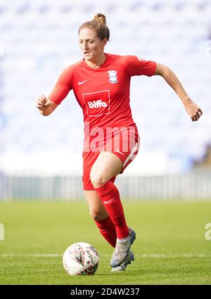 Rebecca Holloway della città di Birmingham durante la partita della Super League delle donne fa allo stadio Madejski, Reading. Foto Stock