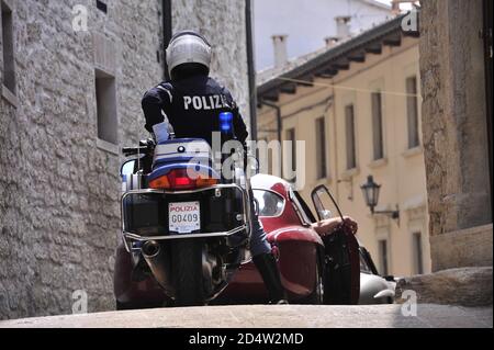 verona, italia, 13 maggio 2011, mille miglia, rallye auto storica Foto Stock