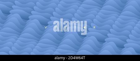 Sfondo 3d astratto. Illustrazione vettoriale. Illustrazione Vettoriale