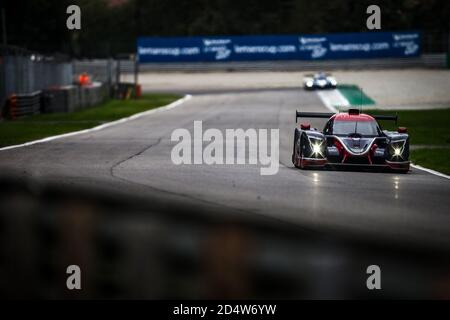 Monza, Italia. 11 Ottobre 2020. 02 Boyd Wayne (gbr), Gamble Tom (gbr), Wheldon Robert (gbr), United Autosports, Ligier JS P320 - Nissan, in azione nella 2020 4 ore di Monza, 4° round della 2020 European le Mans Series, dal 9 al 11 ottobre 2020 sull'Autodromo Nazionale di Monza, Italia - Foto Thomas Fenetre / DPPI Credit: LM/DPPI/Thomas Fenetre/Alamy Live News Foto Stock