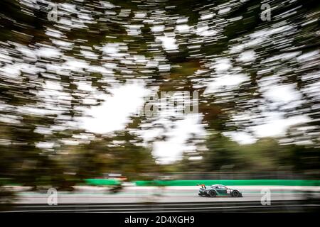 Monza, Italia. 11 Ottobre 2020. 93 laser Felipe (deu), Lietz Richard (aut), Fassbenber Michael (ger), Proton Competition, Porsche 911 RSR, in azione nella 2020 4 ore di Monza, 4° round della European le Mans Series 2020, dal 9 al 11 ottobre 2020 sull'Autodromo Nazionale di Monza, Italia - Foto Thomas Fenetre / DPPI Credit: LM/DPPI/Thomas Fenetre/Alamy Live News Foto Stock