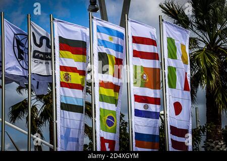 Sardegna, Italia. 11 Ottobre 2020. Atmosfera WRC durante il Rally Italia Sardegna 2020, 6° appuntamento del Campionato FIA WRC 2020 dall'8 al 11 ottobre 2020 ad Alghero, Sardegna in Italia - Foto Paulo Maria / DPPI Credit: LM/DPPI/Paulo Maria/Alamy Live News Foto Stock