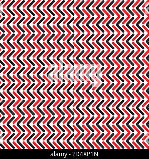 Senza cuciture astratte geometriche arrotondate fondo chevron herringbone. Illustrazione Vettoriale