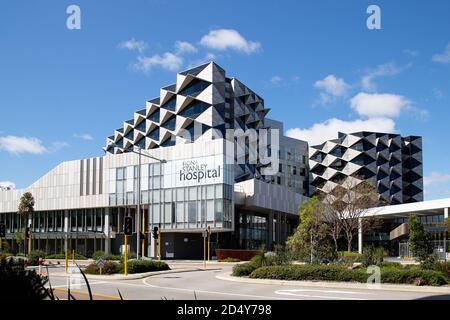 Perth, Australia - 5 settembre 2020: Ospedale Fiona Stanley a Murdoch Foto Stock