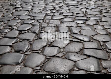 Via Sacra, strada principale dell'antica città di Roma in Italia Foto Stock