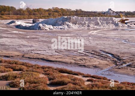 Camargue : Salins de Giraud Foto Stock