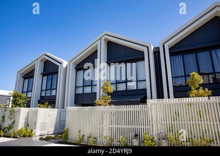 Case cittadine australiane a Sydney, NSW, Australia Foto Stock