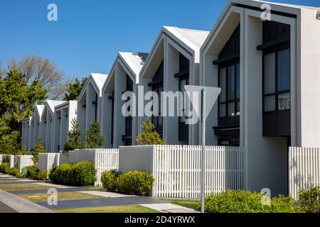 Case cittadine australiane a Sydney, NSW, Australia Foto Stock