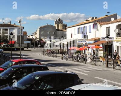 Camargue : Saintes marie des mer Foto Stock