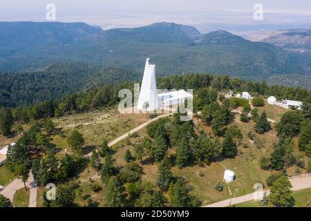 National Solar Observatory at Sacramento Peak, Sunspot, New Mexico, USA Foto Stock