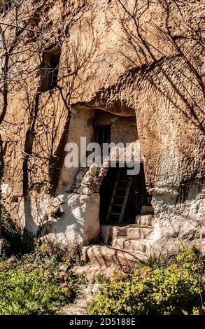 Italia Calabria Zungri Grotte degli Sbariati Foto Stock