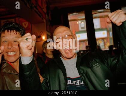 Liverpool Football Club 2006. Originariamente commissionato da Libération (Francia) il 22 maggio 2007. Articolo sulla cultura del calcio di Liverpool di Christian Losson. Editor di immagini Clémentine Mercier. Foto Stock