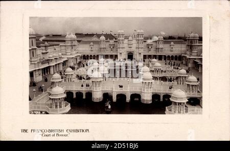 Londra, Franco British Exhibition, Court of Honor | utilizzo in tutto il mondo Foto Stock