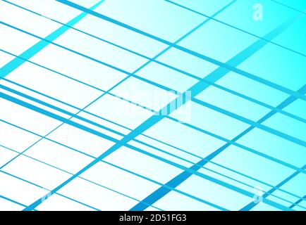 Diagonale colorata, vivace, vivace, obliqua e obliqua, griglia inclinata, mesh o reticolo, sfondo geometrico astratto a traliccio Illustrazione Vettoriale