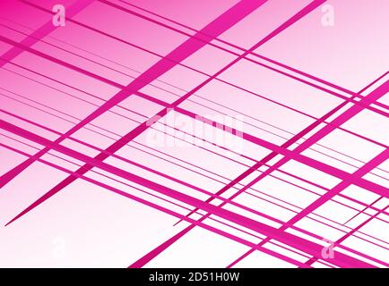 Diagonale colorata, vivace, vivace, obliqua e obliqua, griglia inclinata, mesh o reticolo, sfondo geometrico astratto a traliccio Illustrazione Vettoriale
