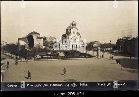 Sofia Bulgarien, Alexander Nevsky Kathedrale | utilizzo in tutto il mondo Foto Stock