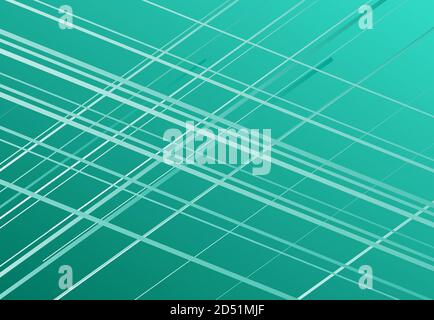 Diagonale colorata, vivace, vivace, obliqua e obliqua, griglia inclinata, mesh o reticolo, sfondo geometrico astratto a traliccio Illustrazione Vettoriale