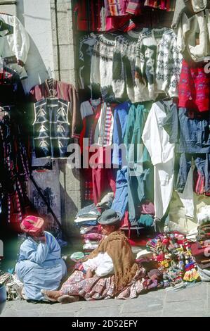 La Paz, Bolivia nel 1995. Foto Stock