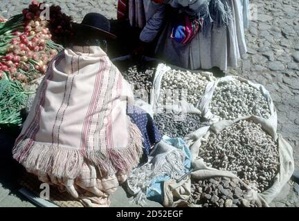 La Paz, Bolivia nel 1995. Foto Stock