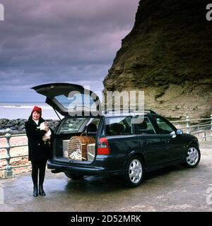 Vauxhall Vectra V6 station wagon auto 2000 Foto Stock