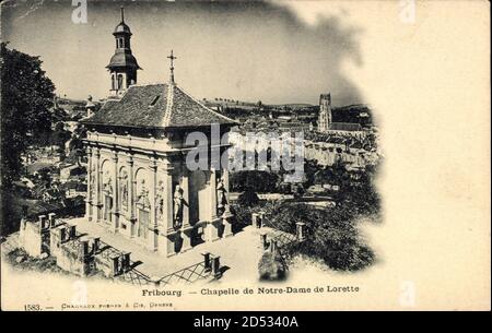 Freiburg Stadt, Chapelle de Notre Dame de Lorette, Kapelle | utilizzo in tutto il mondo Foto Stock