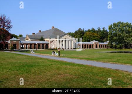 Saratoga Spa state Park a Saratoga Springs, New York Foto Stock