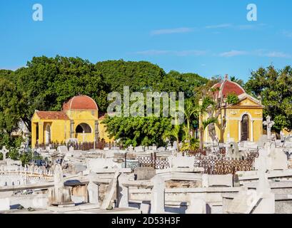 Necropoli Cristobal Colon, Vedado, l'Avana, Provincia la Habana, Cuba Foto Stock