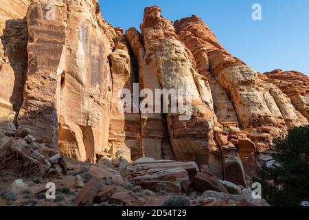 Captol Reef National Park all'alba Foto Stock