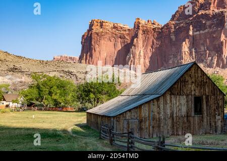 Captol Reef National Park all'alba Foto Stock