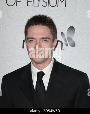 Topher Grace al 3° Annual Art of Elysium 'Heaven' Charity Gala a Beverly Hills, Los Angeles, California, USA, 01/16/ 2010 Foto Stock