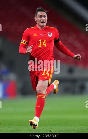 CONNOR ROBERTS, GALLES E SWANSEA CITY FC, 2020 Foto Stock