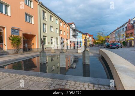 Calau, Oberspreewald o Upper Spree Forest, Brandeburgo, Germania orientale, Europa Foto Stock