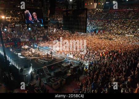 Bruce Springsteen e la E.Street band si esibiscono al Datch Forum il 28 novembre 2007, Milano, Italia. Foto Stock